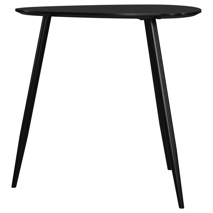 Xander - Triangular Table With Rounded Edges
