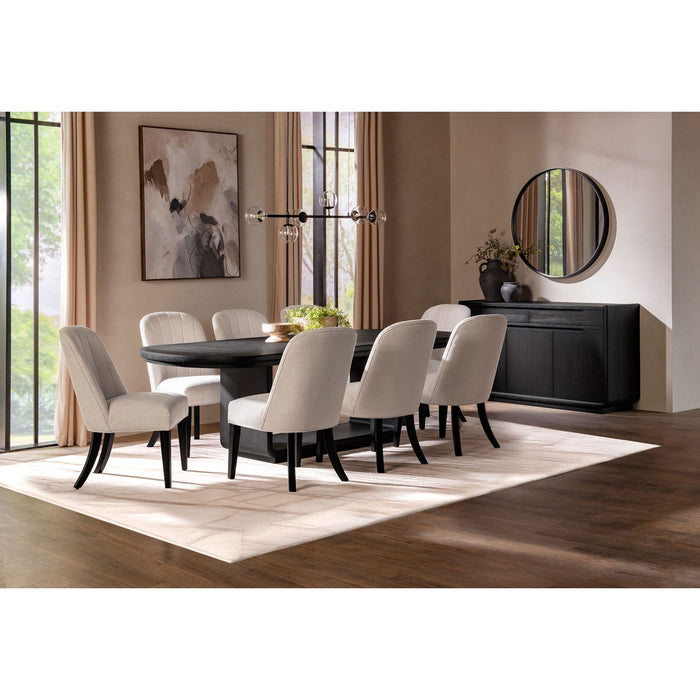 Bangor - 2 Drawer Dining Sideboard Server - Black