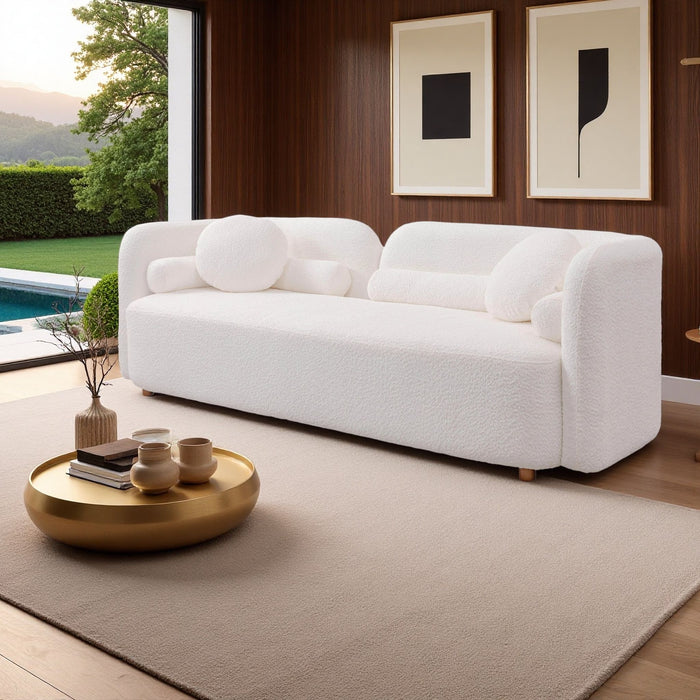 Luxury Modern Couch, 3 Seater Sofa For Living Room