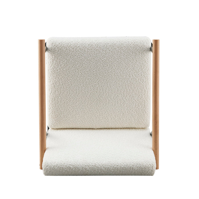 Modern Dining Chair With Iron Frame (Set of 2)