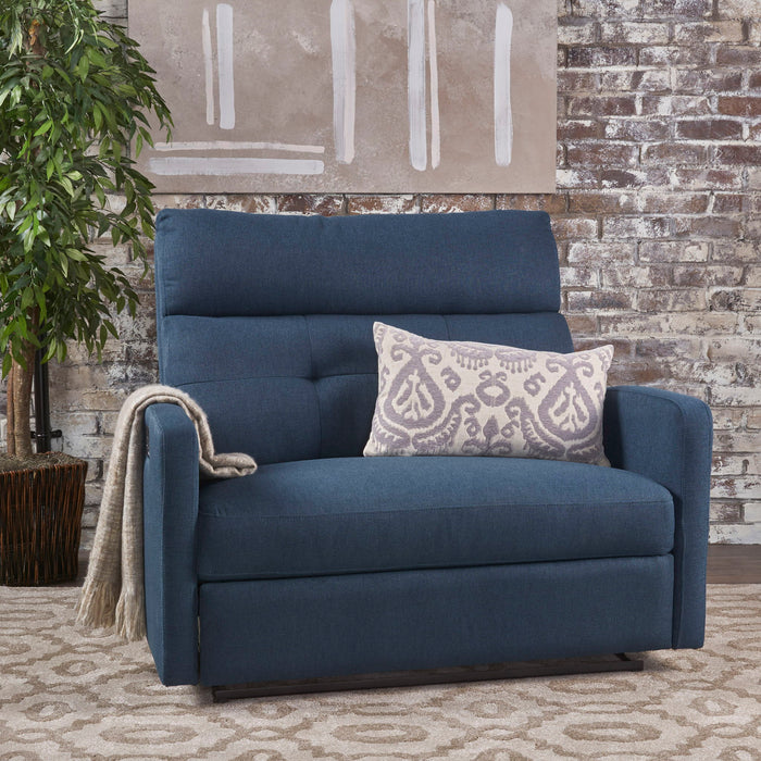 Alma - Contemporary Upholstered Loveseat Recliner