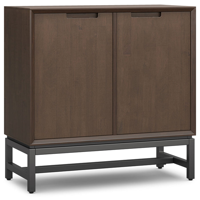 Banting - Low Storage Cabinet With Adjustable Shelves - Walnut Brown