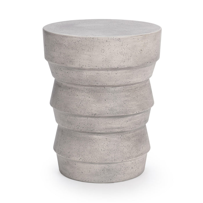 Anora - Outdoor Accent Table - Light Gray