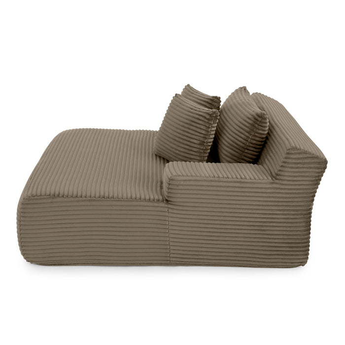 Modern Single Lazy Sofa Lounge Chair With High Density Foam