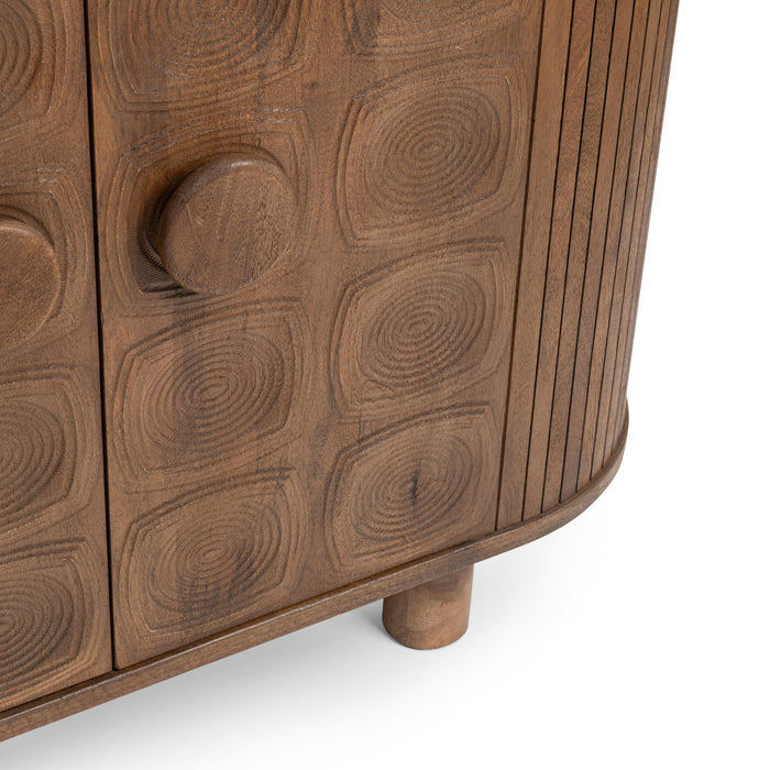 Lyle - 4 Dorr Cabinet - Artisan Brown