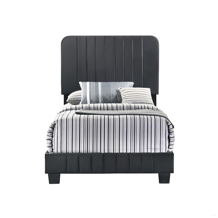 Channel Tufted Bed