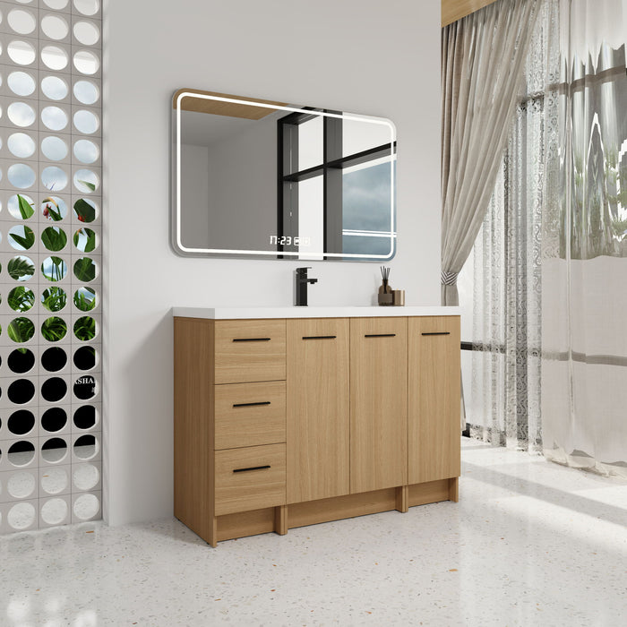 Floating Bathroom Vanity With Sink, Modular Cabinet