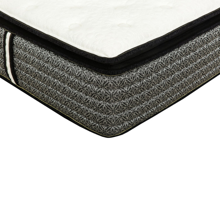 Premium 14" Queen Size Hybrid Mattress In A Box Plush Gel Memory Foam Top With Cooling Technology - Gray / White