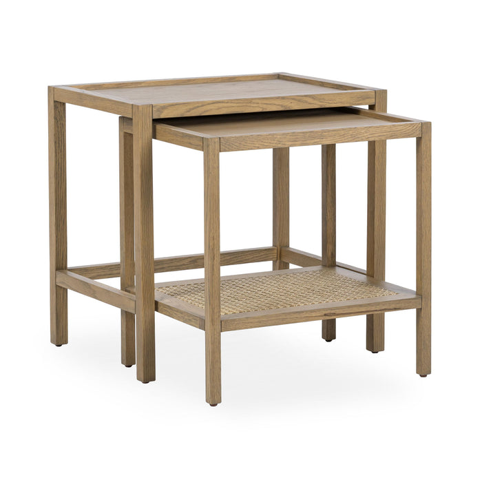Devin - Solid Wood Nesting Accent Tables