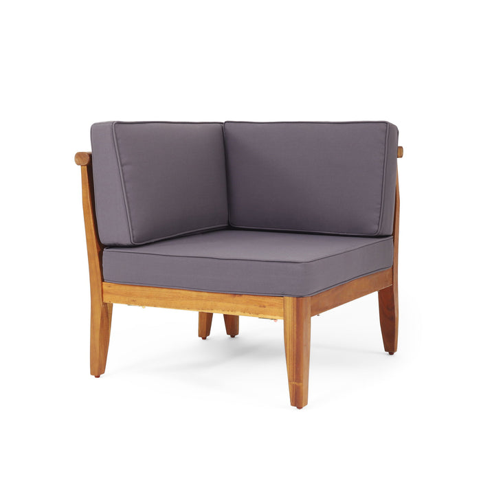 Aston - 4 Piece Sofa Set - Dark Gray