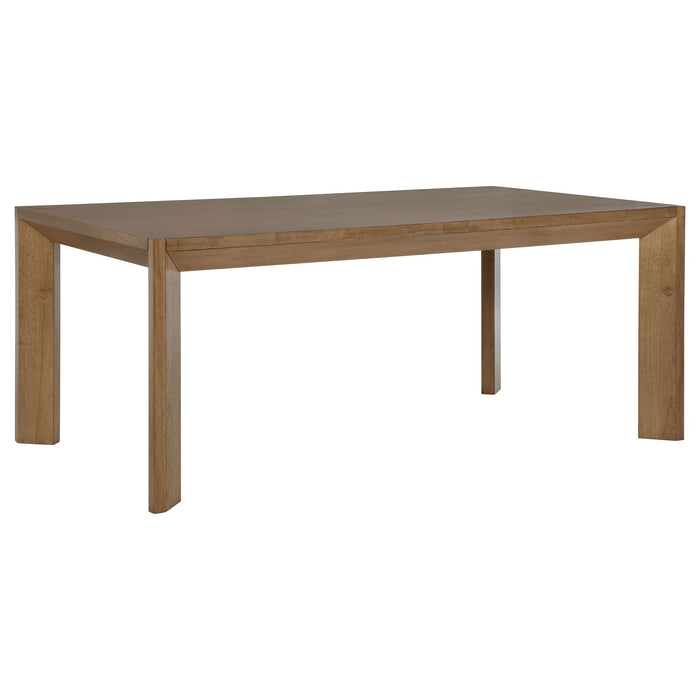 Rectangular Dining Set With Angular Legs