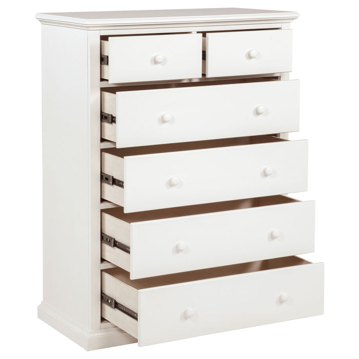 Anzio - 6 Drawer Bedroom Chest