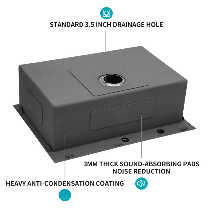 Topmount Stainless Steel Kitchen Sink