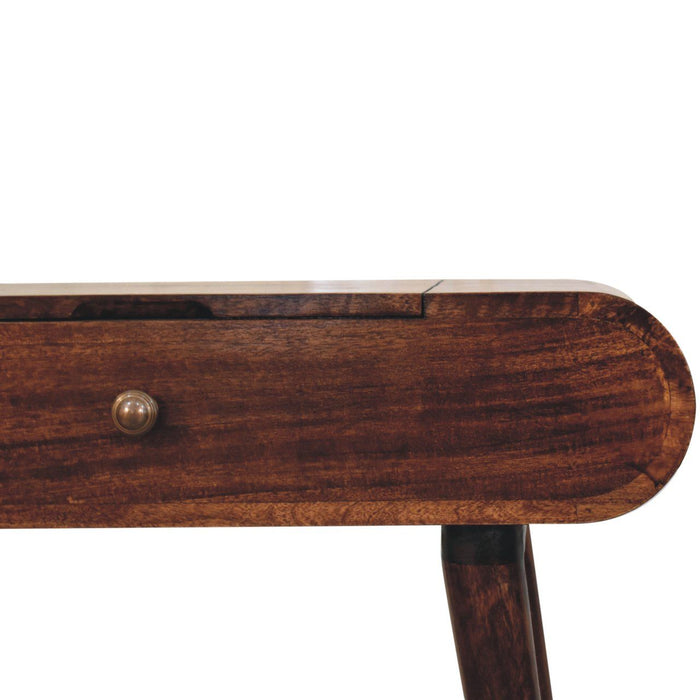 Mini Dressing Table With Foldable Mirror