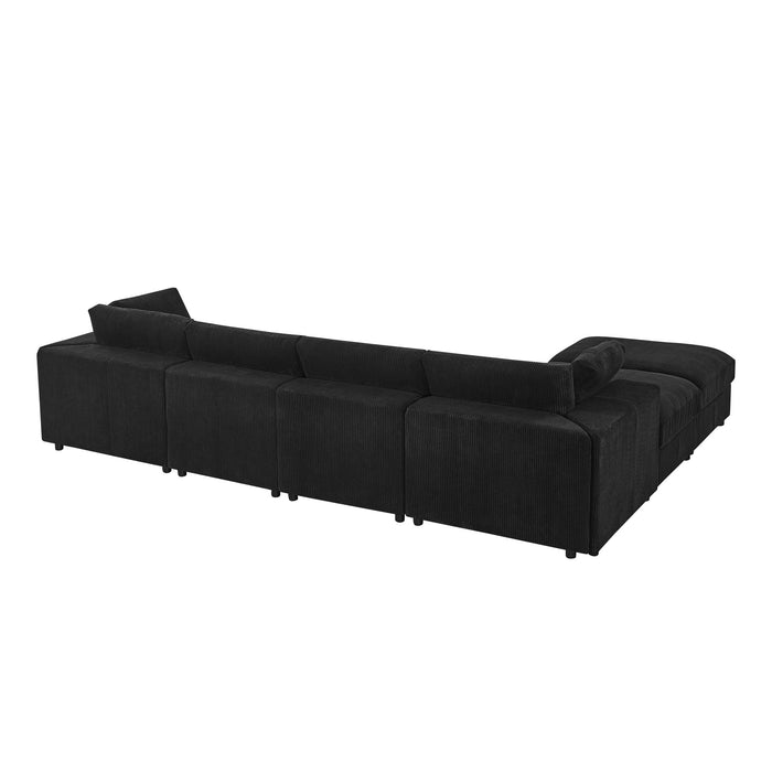 Modern Reversible Modular Sectional