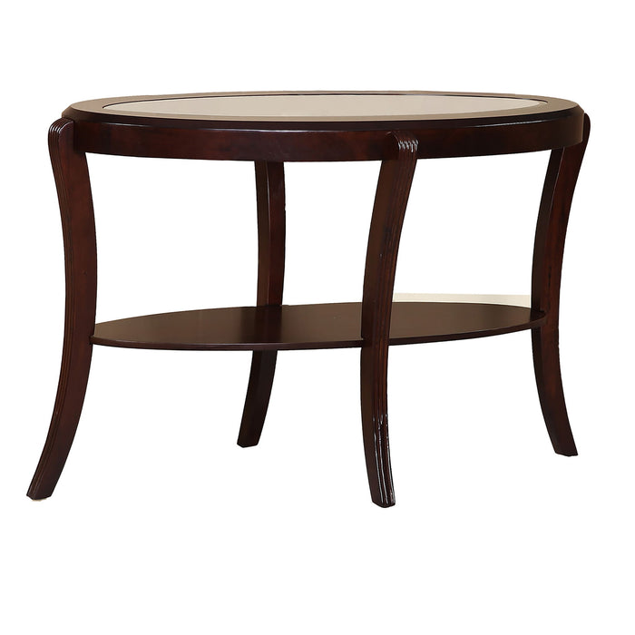 Table With Tempered Glass Shelf