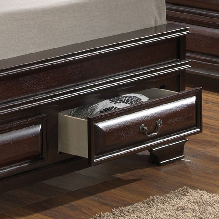 LaVita - Storage Bed Elegant Transitional