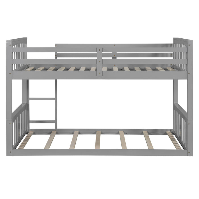 Solid Construction Bunk Bed & Ladder