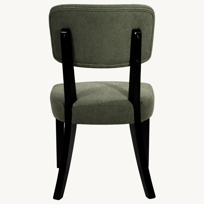 Contemporary Armless Dining Chairs (Set of 2)