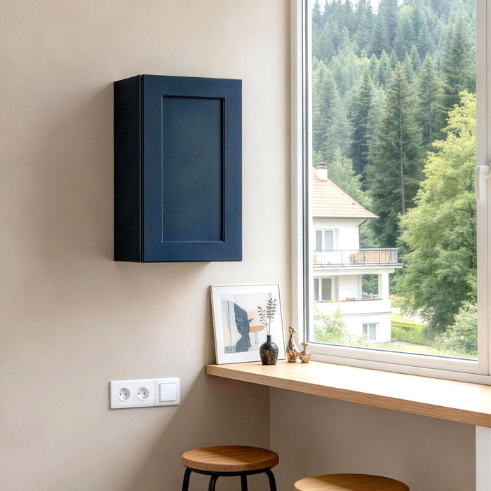 Shaker Wall Cabinet With 2 Adjustable Shelves