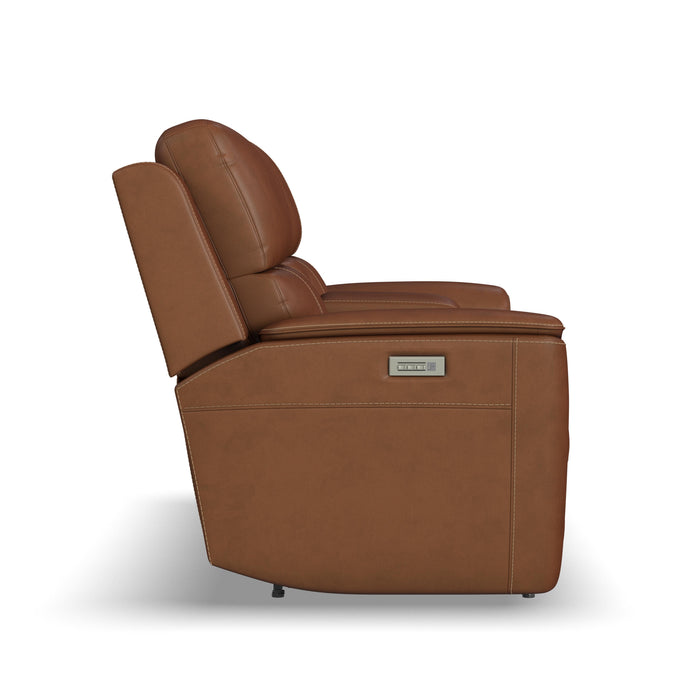 Henry - Power Reclining Loveseat With Console & Power Headrests & Lumbar