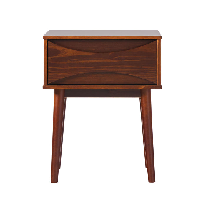 1 Drawer Nightstand - Walnut