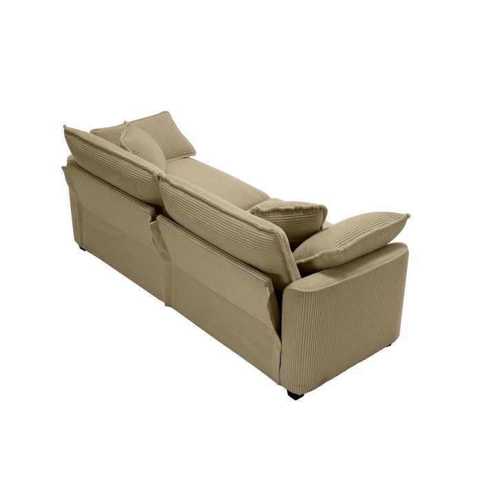 Elegant Oversized Sectional Sofa Set With Deep Seats And Flexible Layout