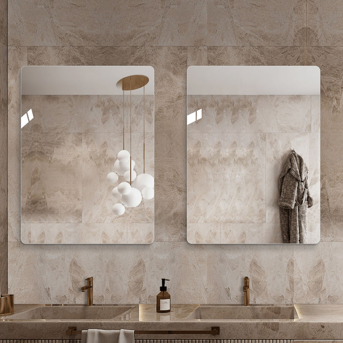 Modern Frameless Bathroom Vanity Mirror