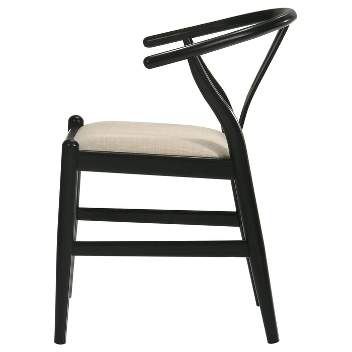 Camerota - Dining Side Chair (Set of 2) - Black