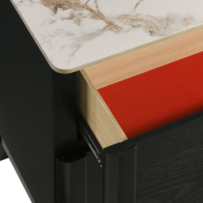 Opel - Nightstand - Black