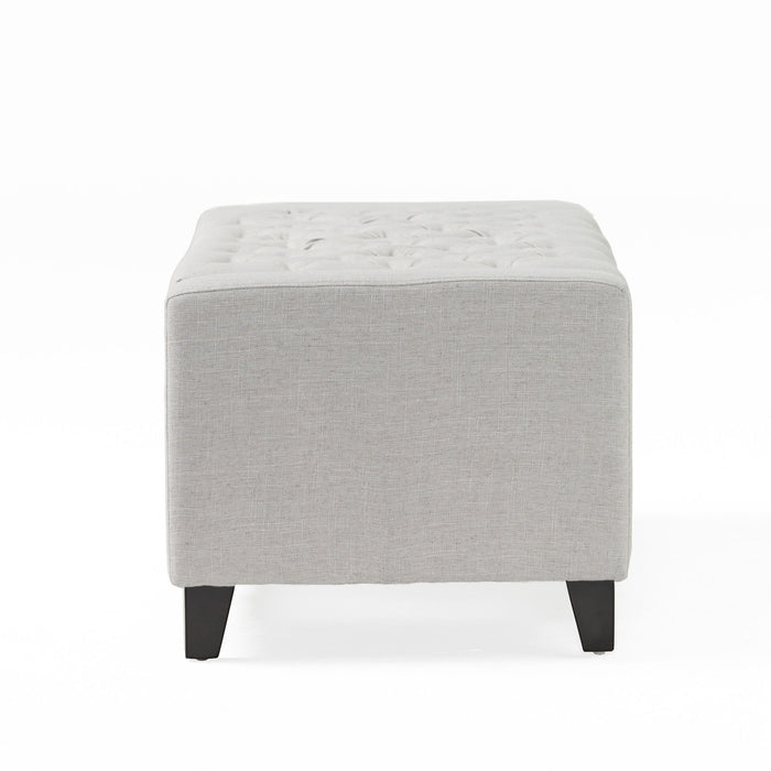 Guernsey - Ottoman Storage With Tufted Top