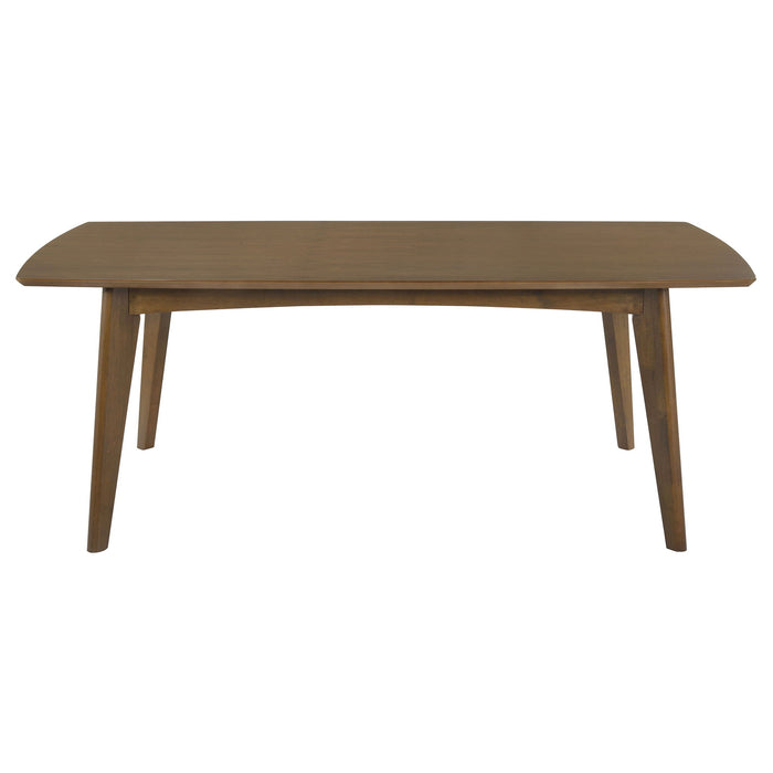 Marcella - Rectangle Dining Table With Leaf Extension - Dark Walnut