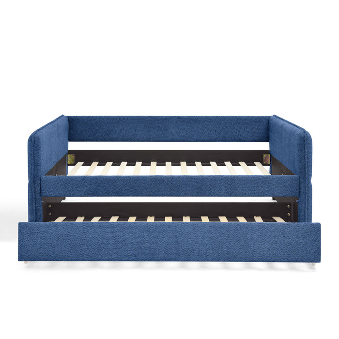 Upholstered Daybed With Pop Up Trundle