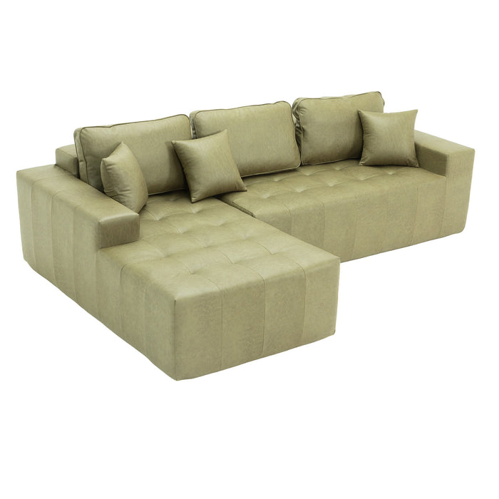 L - Shaped Corner Chaise Sofa Bed