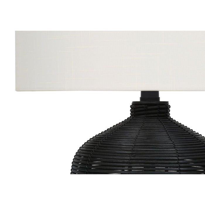 Lighting, Table Lamp, Rattan, Modern