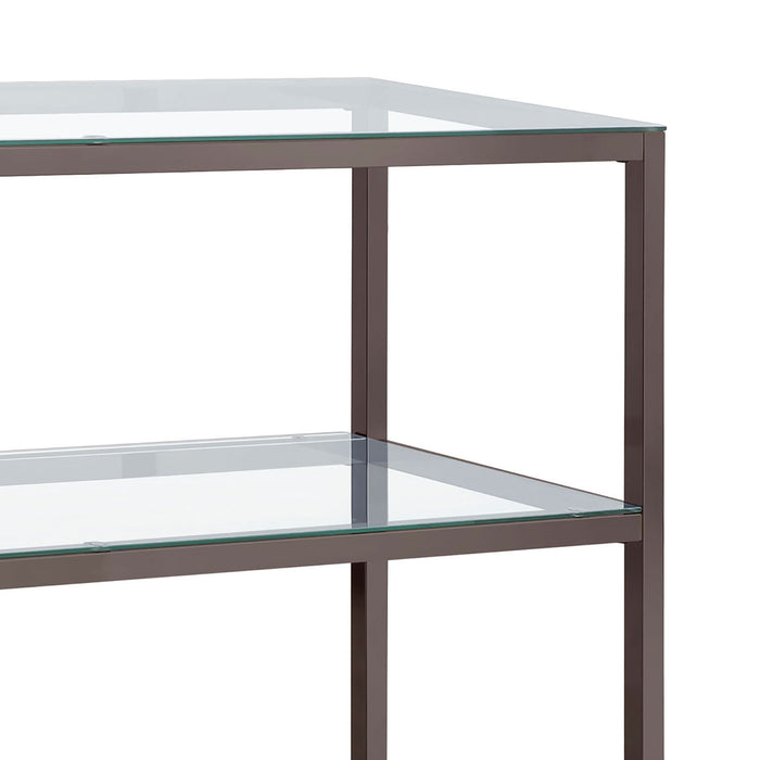 Weston - 2 Shelf Entryway Console Table - Black