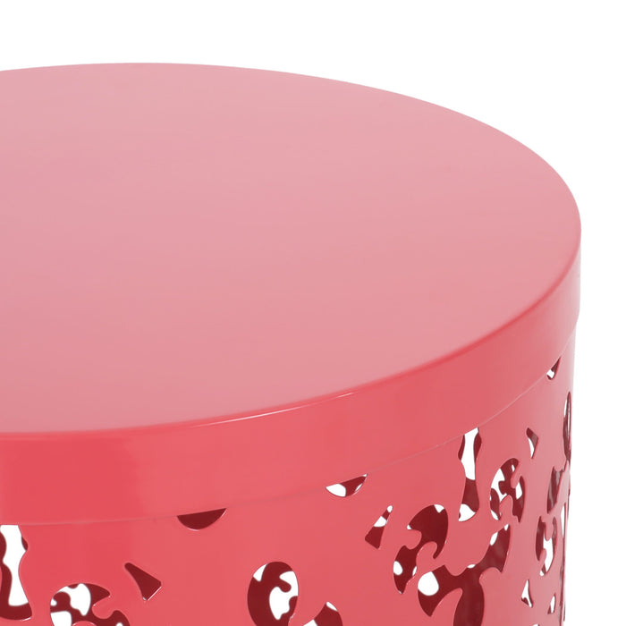 Outdoor Metal Modern Design End Table