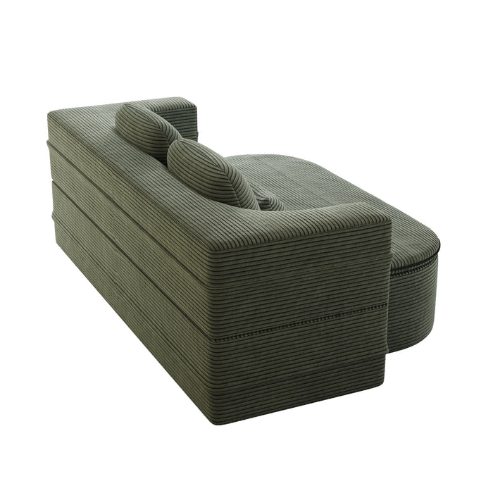 2 In 1 Foldable Sofa Bed With Multi Functional Blanket