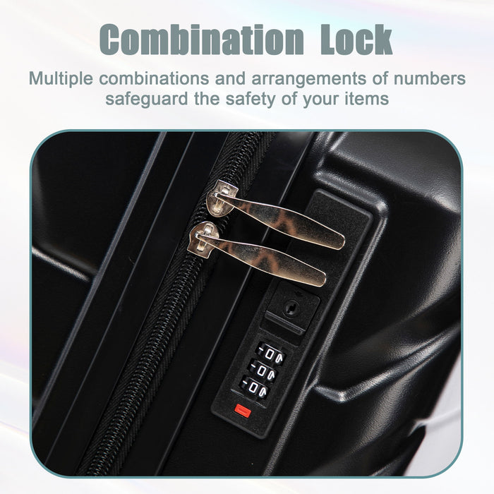 Spinner Luggage Set & Combination Lock