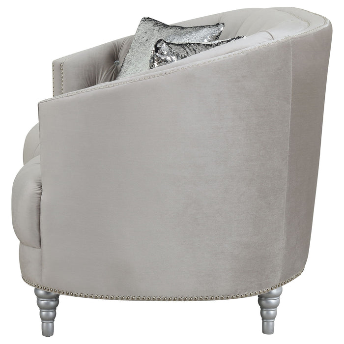 Dolby - Sofa With Tufted Living Room Sofa - Gray