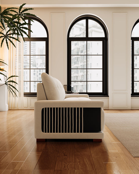 3 Seater Sofa Couch For Living Room, Modern Couches For Small Space, Cat Nest Sofa, For Cat Friendly, Comfy Couch With Waterproof And Cat Scratch Resistant Fabric