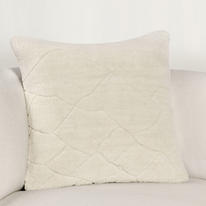Mercer - 22" x 22" RN Pillow - Ivory