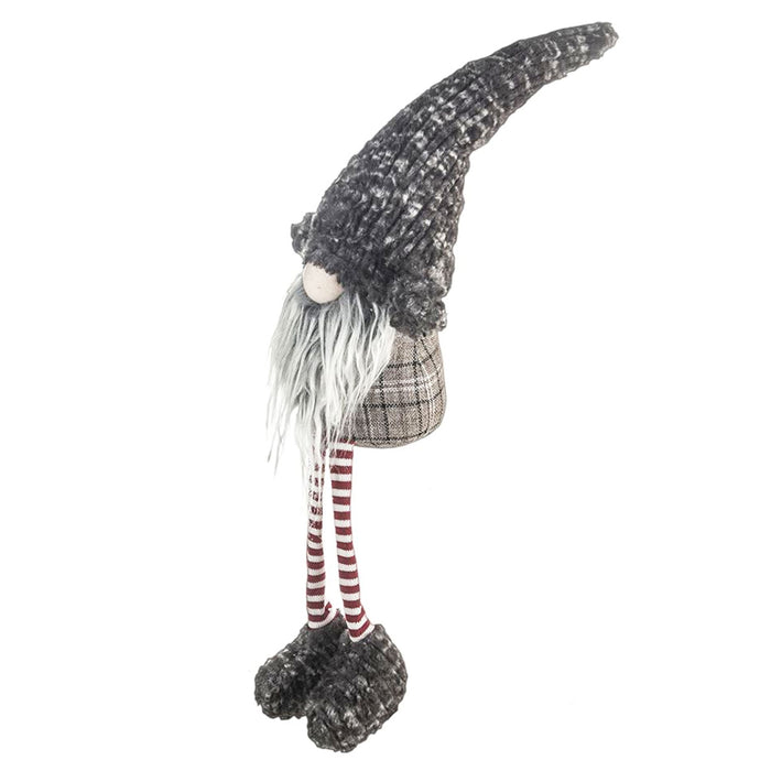 Christmas Gnomes Decorations, Christmas Table Home Ornaments For Holiday Party Gifts (Set of 4) - Gray