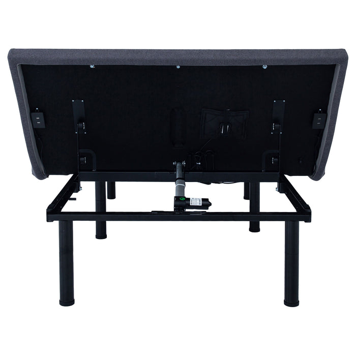 Kelven - Adjustable Bed Base With Wireless Remote And Dual Massage Motors