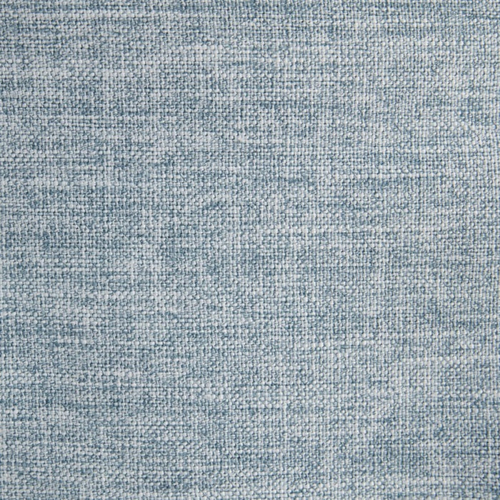 Skirted Tufted Round Ottoman With Button Top - Gray