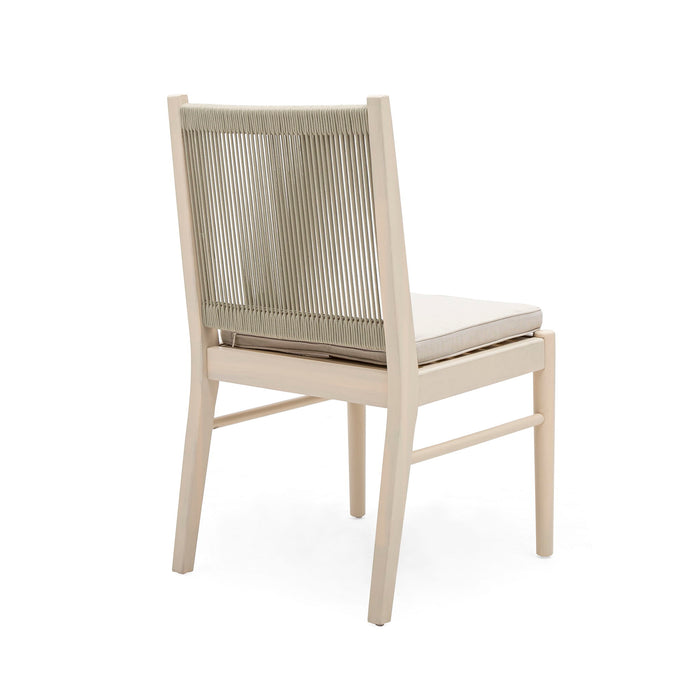 Cordoba - Dining Chair (Set of 2) Comfortable Armless Chairs - Beige