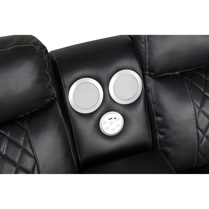 Lacrosse - Power Reclining Sectional Sofa
