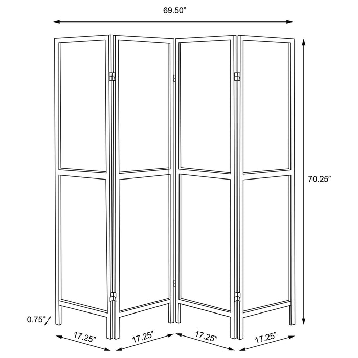 Florentin - 4 Panel Room Divider