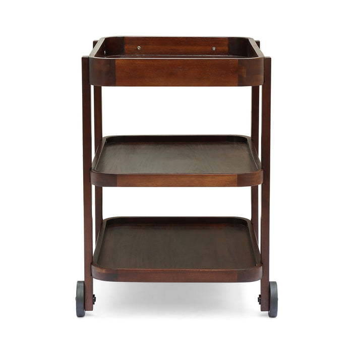 Home Selleck - Bar Cart - Mahogany