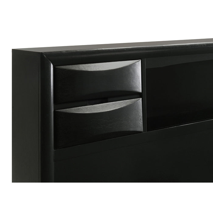 Palamino - 5 Piece Eastern King Bedroom Set - Black